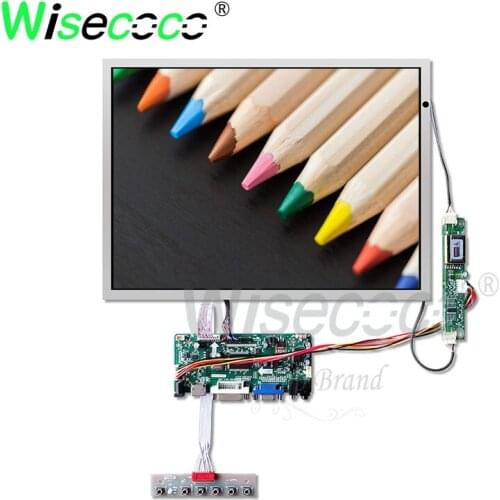 Wisecoco 15 inch screen 1024*768 with HDMI lvds VGA driver board for laptop industrial notebook PC 20 pins LQ150X1LG81