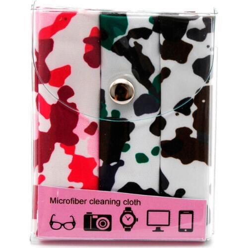 XizeHOM NEW 18*18cm/3pcs microfiber cleaning cloth (Portable packaging )