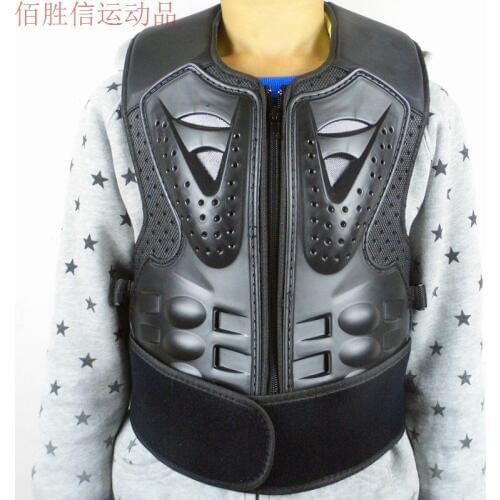 Bsx009 flanchard ride armor clothing skiing vest breast pad back support vest child kneepad elbow