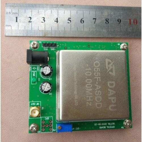 10MHz OCXO Crystal Oscillator Frequency Reference with Board 12V 1.5A RF