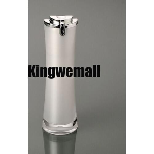 100pcs/lot High Grade Capacity 50ml cosmetics jars and packaging plastic acrylic lotion cream bottle FI06