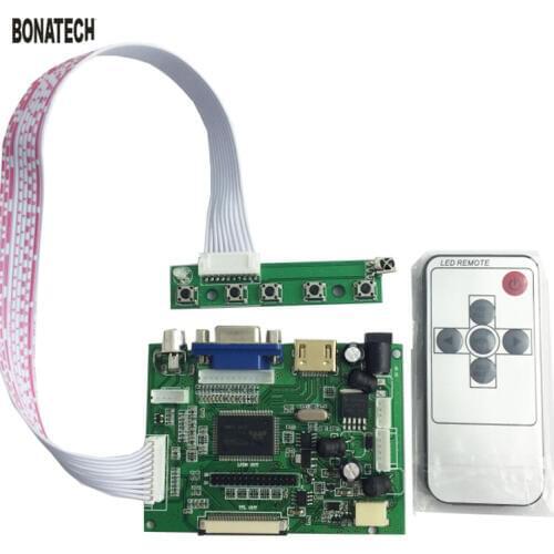 7inch 50pin AT070TN90/92/94 LCD driver board for car with remote control + key board car back off projection