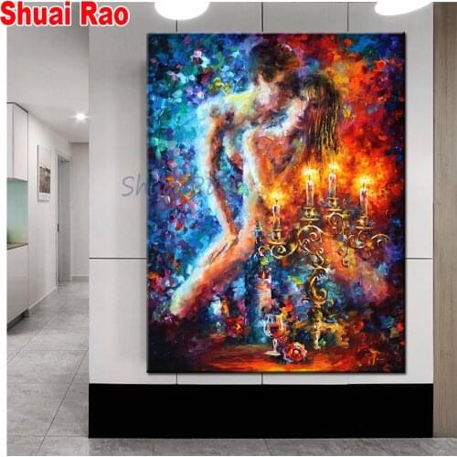 5d Sweet couple lover diamond embroidery people picture diamond painting cross stitch 5d full square round drill 5d bleoved gift