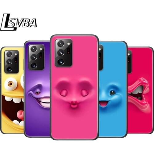 3D funny face For Samsung A72 A52 A02 S A32 A12 A42 A51 A91 A81 A71 A41 A31 A21 S A11 A01 A03 Core UW Phone Case