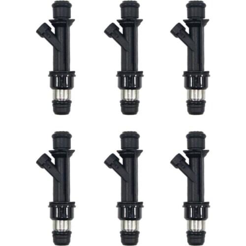 Deleen Oem Fuel Injectors Set (6) 25317671 for 99-02 Oldsmobile 3.5 V6 00 01 Car Accessories
