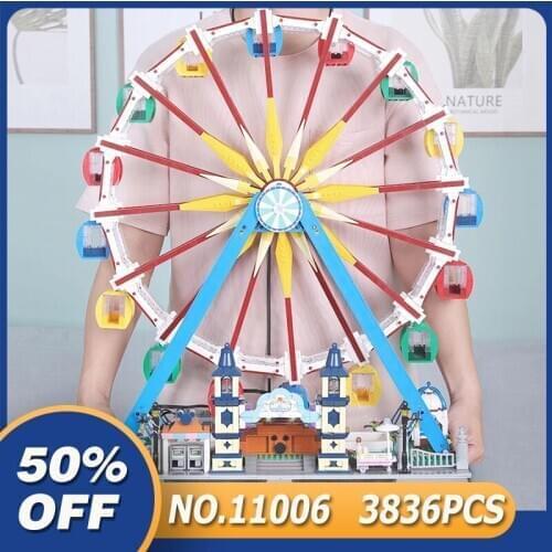 Mould King 11006 Ferris Wheel Compatible 10247 15012 Buidling Blocks Bricks Educational Toys Birthday Gifts
