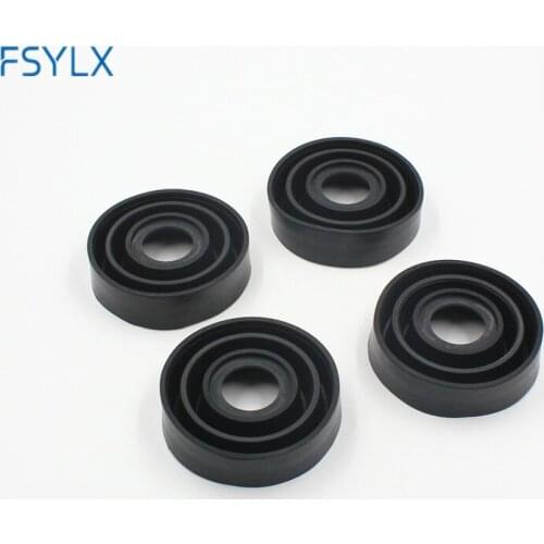 FSYLX 10pc Dust seal Cover For Car Motorcycle Led hid xenon Headlight KIT H4 H13 9003 9004 9007 Dustproof waterproof dustcover