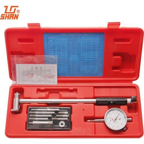 SHAN Dial Bore Gauge 50-160mm/0.01 Dial Test Indicator Dial Indicator Micrometer Gauges Measuring Tools