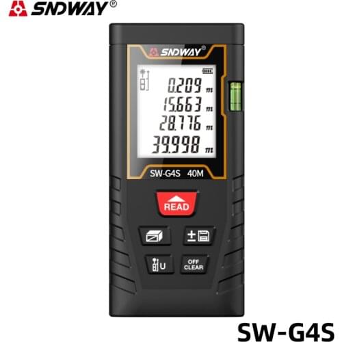 Laser Afstand Meter Digitale 40M Afstandsmeter Laser Tape Range Finder Afstand Maatregel Apparaat Meetinstrument SW-G4S