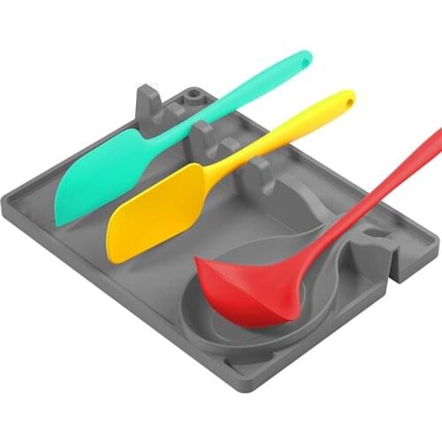 Spoon Rack Kitchen Supplies Kitchen Accessories Silicone Storage Rack Kitchen Equipment Shovel Fork
