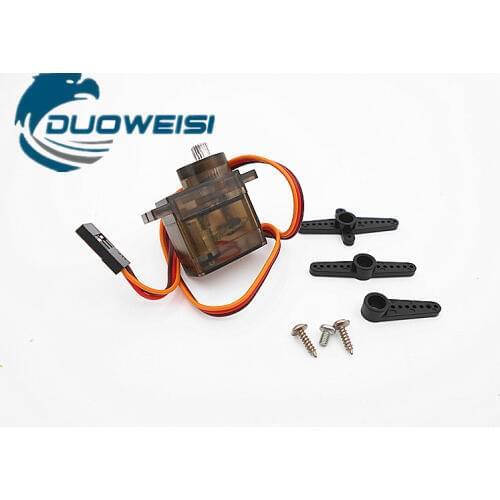 MG90S copper tooth metal gear tilt steering gear 360 degree