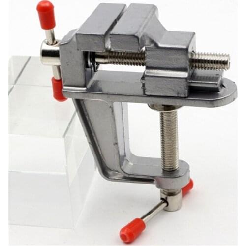 New Aluminum Alloy Multifunctional Plier Jewelry Electronics Workbench Mini Vise Table Vice Clamp Hand Tools