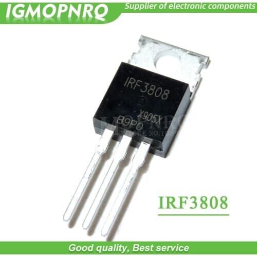 10PCS IRF3808PBF TO-220 IRF3808 TO220 new MOS FET transistor