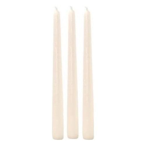 Mumsema Gift 3'lü Taper Candleholder Candle-Cream