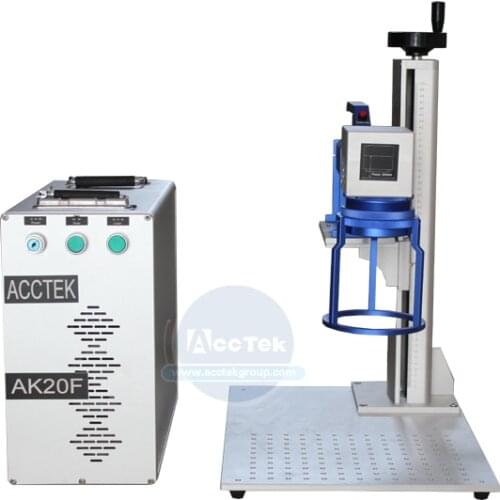 AccTek handheld fiber laser vin number marking machine