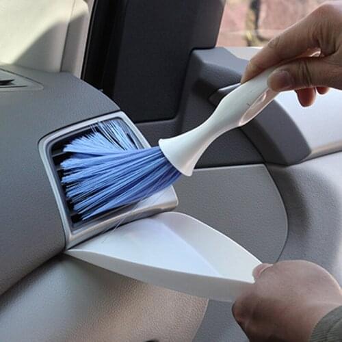 Car air conditioning dust cleaning brush accessories for SEAT Ibiza Leon Toledo Arosa Alhambra Exeo FR Supercopa Mii Altea Cordo