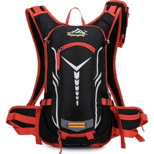 NEW 18L Sport Cycling Run Water Bag Storage Hydration Pocket Backpack Ultralight Hiking Bike Riding Pack Bladder Knapsack XA27TQ