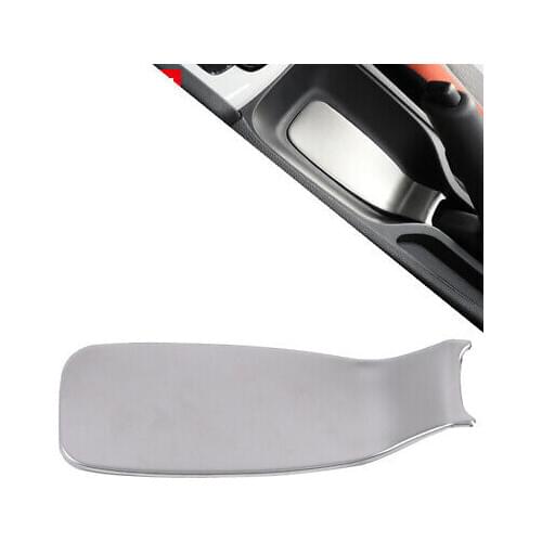 Steel Matte Interior Handbrake Decorative Cover Trim For Honda Fit Jazz 2020