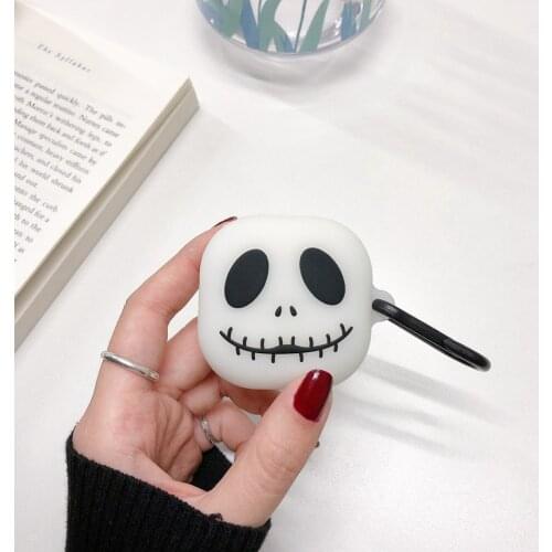 Luminous Cartoon Case for Samsung Galaxy Buds Live /Buds Pro Case Funny Anti-fall Silicone Earphone Case for Samsung Live Cover