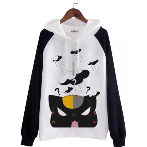 High-Q unisex Natsume Yuujinchou Hoodies Sweatshirts Print Natsume Yuujinchou Takashi Sweatshirts cartoon jacket coat