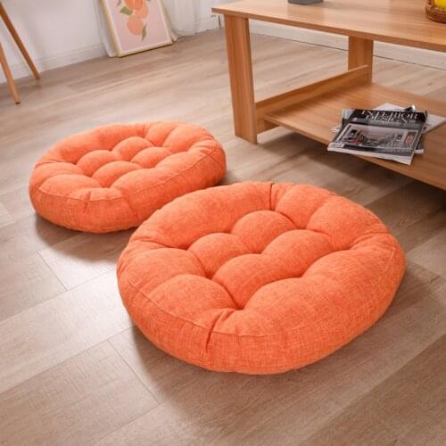 1PCS Thicken Round Tatami Floor Mattress Hassock Outdoor Seat Pad Chair Cushion Coussins De Futon