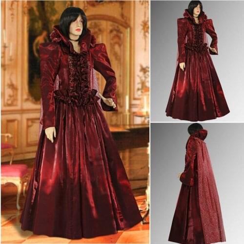 Custom-madeR-779 Vintage Costumes 1860s Civil War Southern Belle Ball wedding Dress/Gothic Lolita Dress Victorian dresses