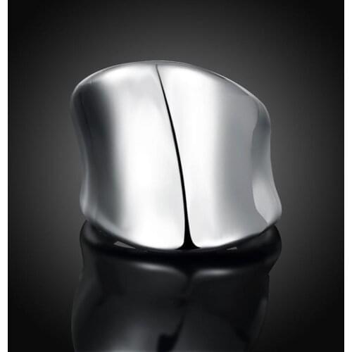 Big Thumb actor Styles 925 Stamped Silver Plated Rings for Anniversary Party Fashion Jewelry 2020 Silver Jewelry Finger Rings