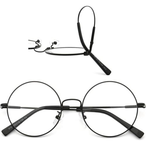 Men Round metal Eyeglass Frames for Women retro Flexible Memory Metal eyeglasses frames Prescription glasses 2020 fashion