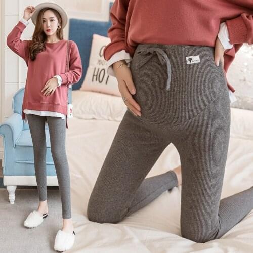 Woman Maternity Leggings Adjustable Waist Pregnant Women Pregnancy Clothes Pants Ropa Mujer Embarazada Premama