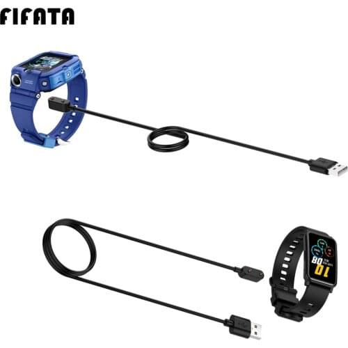 FIFATA 1m Magnetic Charging Cable For Honor Watch ES Band 6 Charger USB Fast Charging Dock For Huawei Watch Fit / Children 4X
