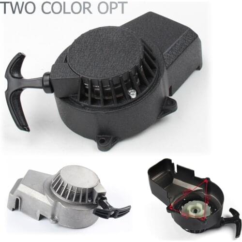 Minimoto Easy Pull Starter For 2 Stroke 47cc 49cc Engine Pocket Bike Mini Moto Dirt Bike Crosser Kids ATV Quad