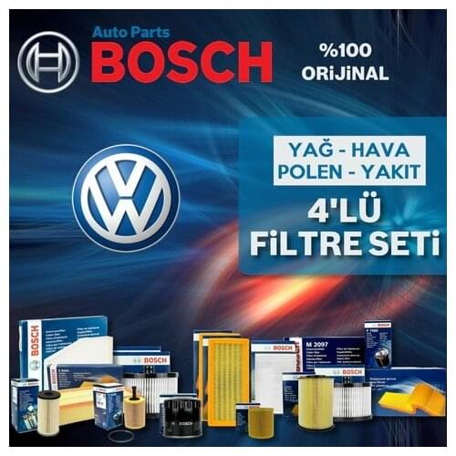 For Vw Polo 1.4 Tdı Bosch Filter Care Set 2014-2017