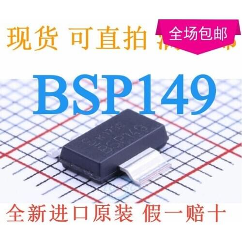 New 10pcs/lot BSP149 200V 0.48A SOT-223
