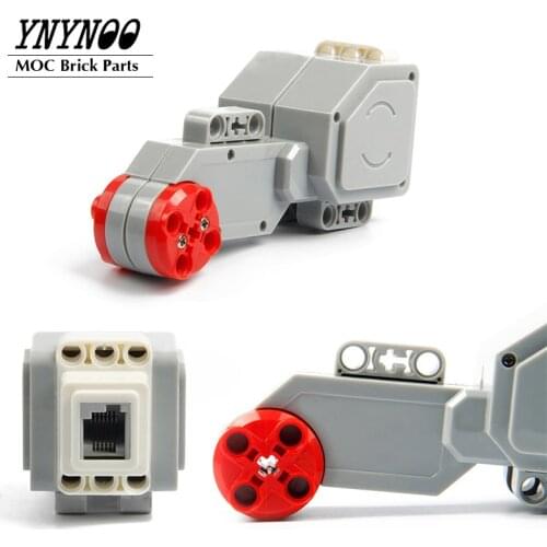 NEW High-Tech Power Functions Series Parts EV3 Large Servo Motors Building Blocks Bricks fit for 45544 EV3 Robotics DIY Toys