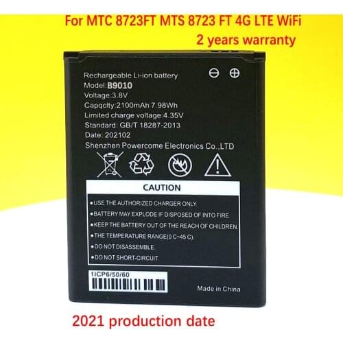 New Original Battery For MTC 8723FT MTS 8723 FT 4G Wifi Router Mini 3G Lte Portable Pocket hotspot Sim Card Router Rechargeable