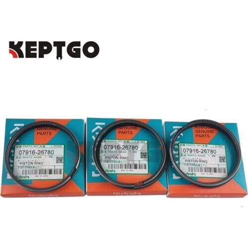 D1302 STD Piston Rings For Kubota 07916-26780