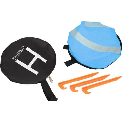 55/75cm Fast-fold Landing Pad Universal FPV Drone Parking Apron Foldable Pad For DJI Spark Mavic Pro FPV Racing Drone Accessory