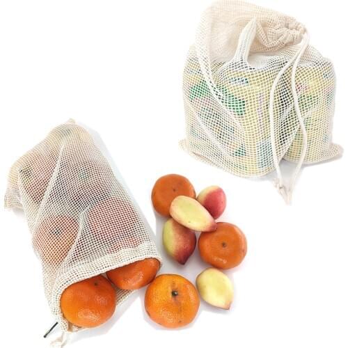 Cotton Mesh Net String Shopping Bag multi-function net bag storage environmental protection simple shopping bag high-strength