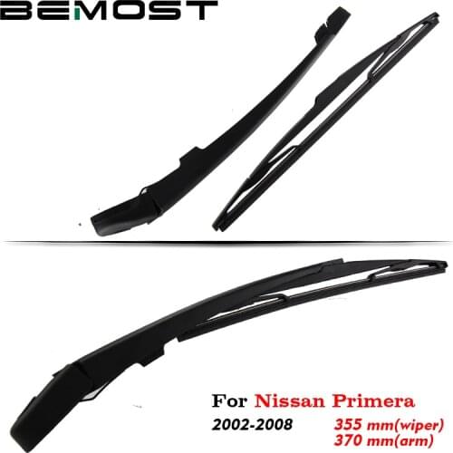 BEMOST Auto Car Rear Windshield Wiper Arm Blade Brushes For Nissan Primera Hatchback 2002 2003 2004 2005 2006 2007 2008 Washer