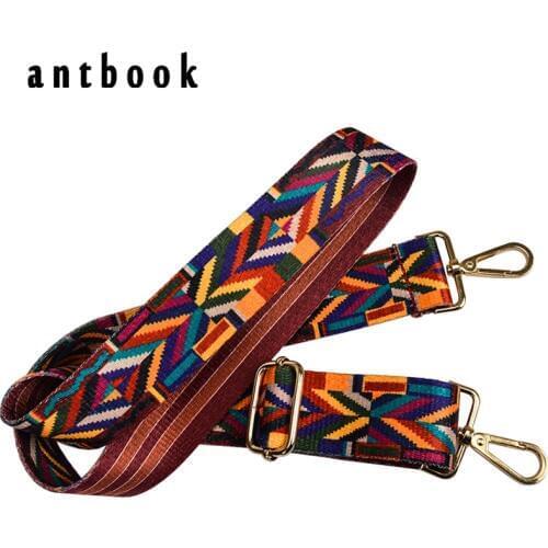 122cm ANTBOOK Handbag Belt Wide Strap Shoulder Bag Strap Replacement Strap Accessory Bag Part Adjustable Belt For Bag