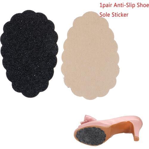 2 Pcs/lot Shoe Protector High Heel Sandal Boot Self-Adhesive Mat Pads Anti-Slip Shoe Sole Sticker Front Pads