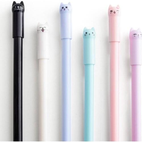 20 Pcs Kawaii Stationery Items Gel Pens Set Cute Neutral Pen Wholesale Writing Tools