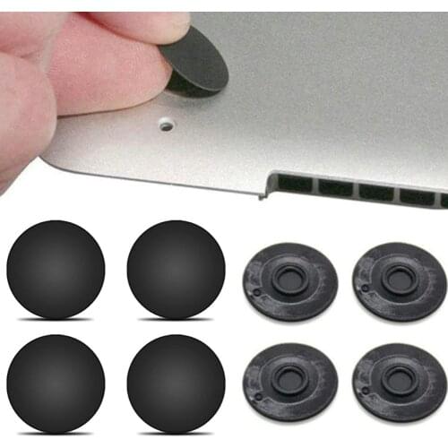 4pcs Wearproof Adhesive Feet Pad Laptop Rubber Tool Replacement Accessories Stand Mini Cover Bottom Case For Macbook Pro A1278