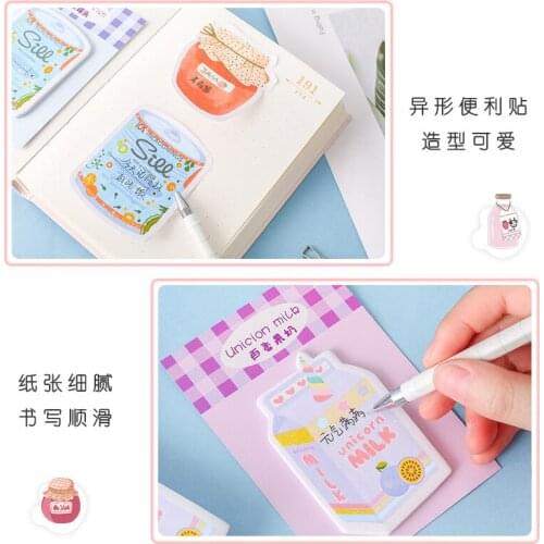 Free shipping 30packs memo pad snack N times stickers Kawaii Stationery Snacks N Times Pad Sticky Notes Office School For Girls