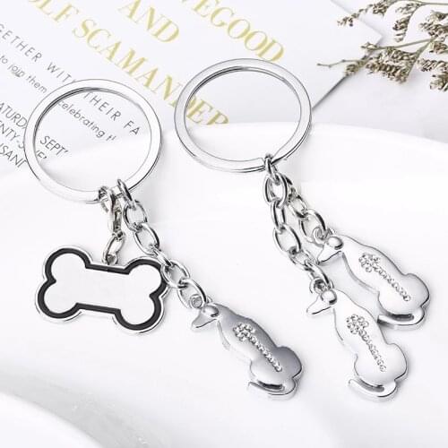 Labrador keychain key ring dog key chain key holder cute portachiavi chaveiro llaveros hombre bag charm