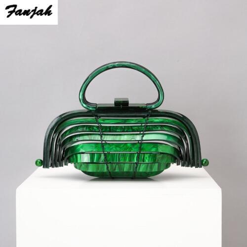 Fanjah Women's Clutches With Handle
