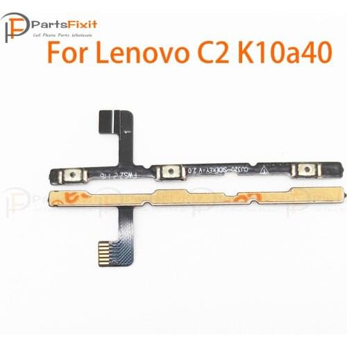 Power On Off Volume Up Down Button Key Flex for Lenovo C2 K10a40 Power Volume Flex ON/OFF Side Buttons Control Flex Replacements