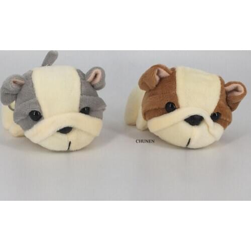 Size 6-12CM Dog Toy , Keychain Plush Stuffed Doll Toy , Stuffed Animal Doll