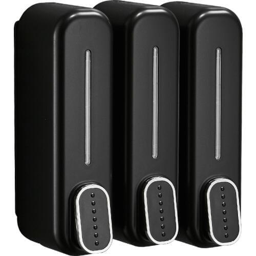 Fashion 350/700/1050 ml Capacity ABS Liquid soap dispenser wall mounted bathroom soap dispenser hotel products accessories