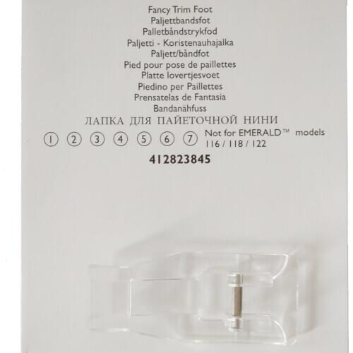 Fancy Trim Foot For Viking #4128238-45 / 412823845